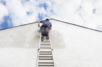 Peinture extérieure à Ruoms — façades et ravalement